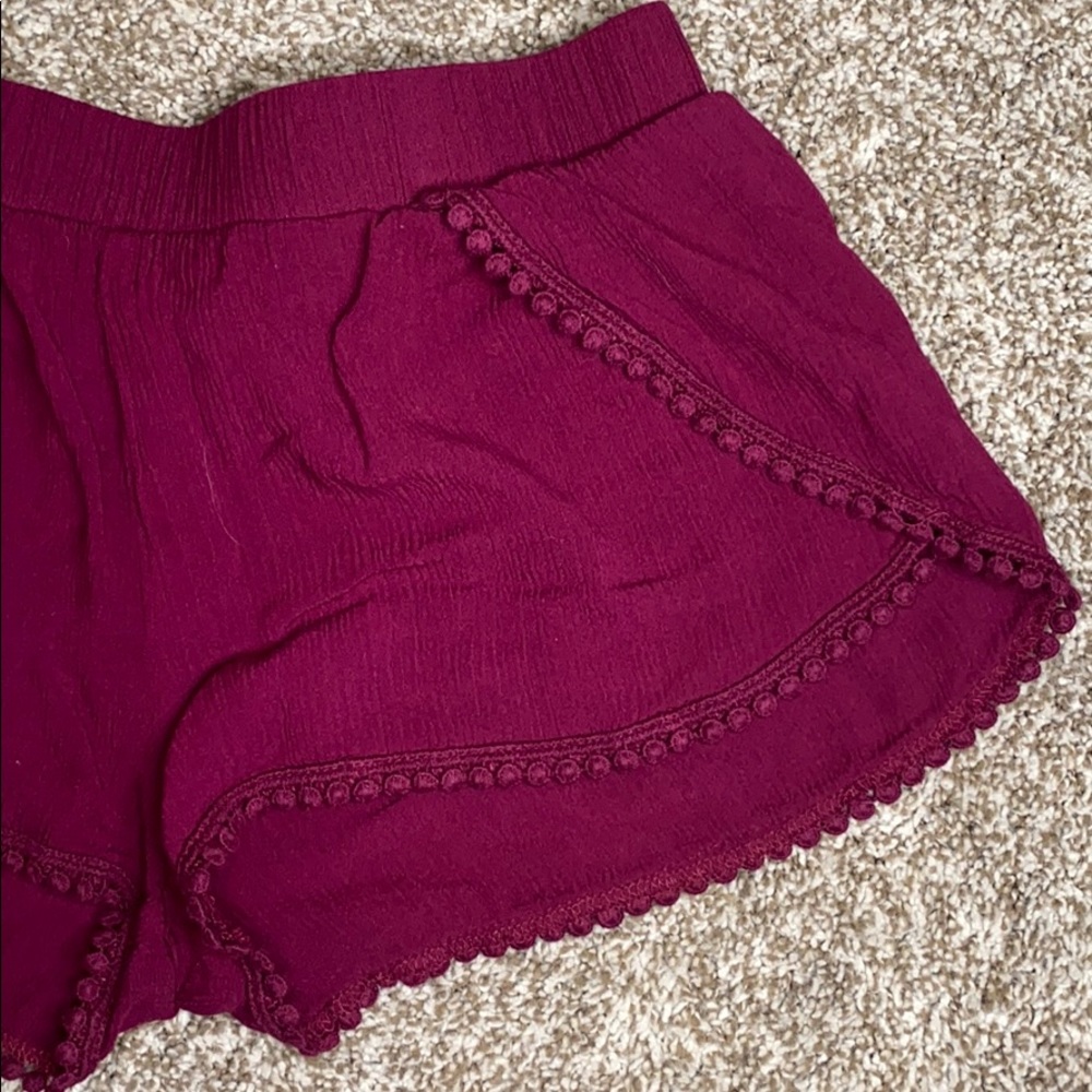 EUC: PacSun Shortie with Scalloped Draping - Picture 3 of 6